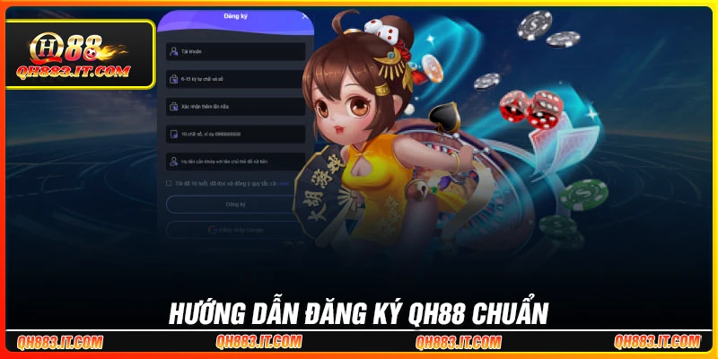 Đăng ký QH88 - Hướng dẫn nhanh chóng, nhận ưu đãi hấp dẫn
